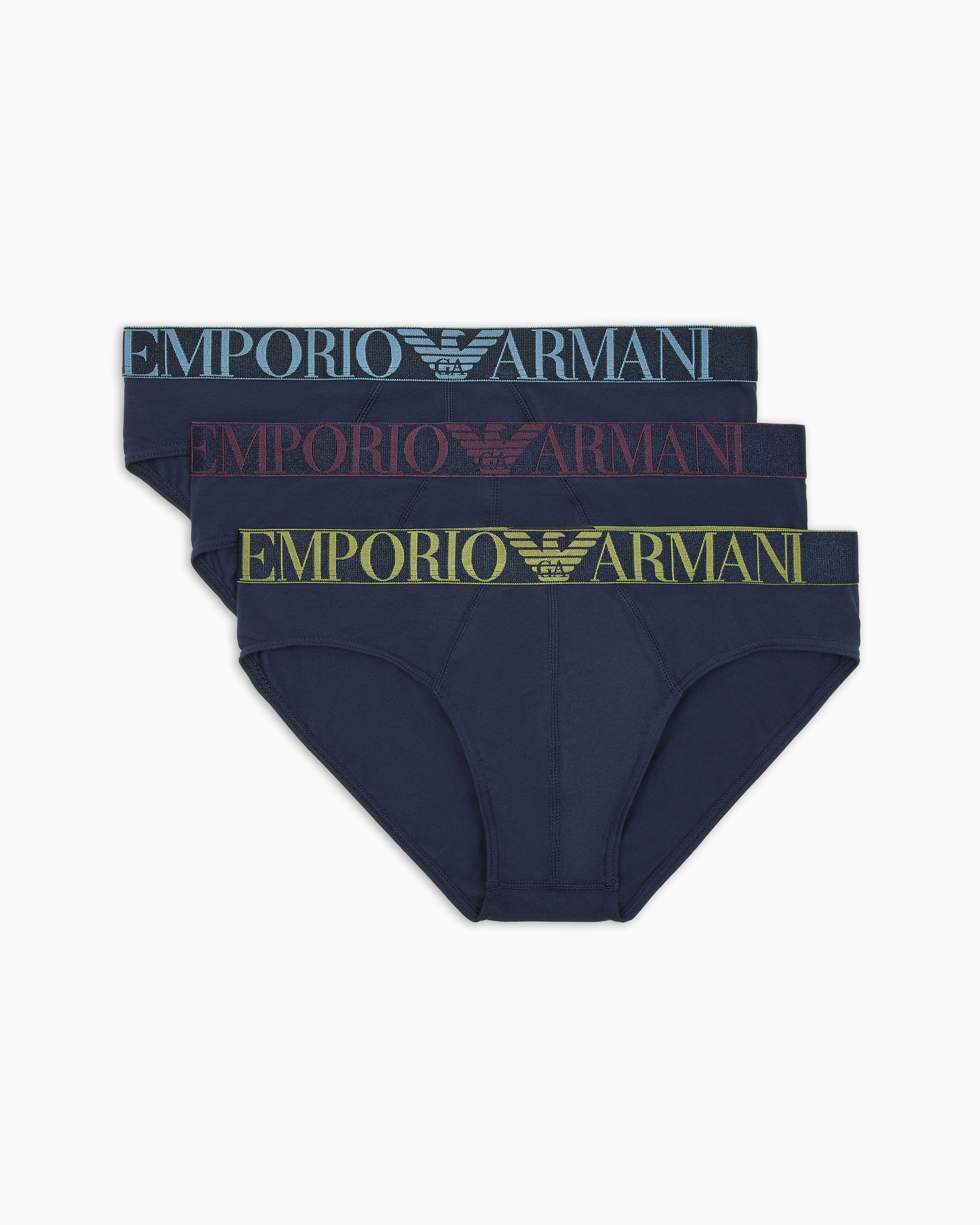 3 pack slip uomo Emporio Armani 111734 4F726 64135