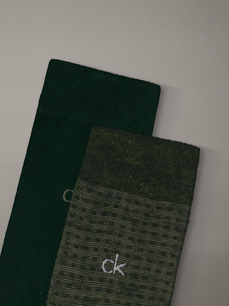 2 pack calze uomo Calvin Klein 701235971