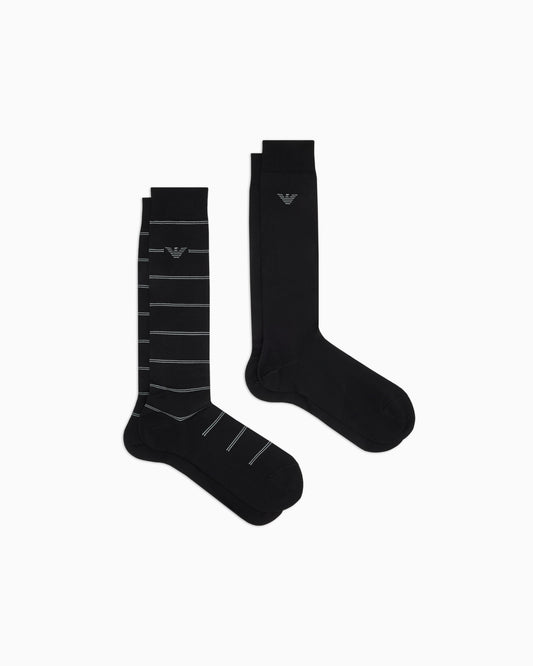 2 pack calze uomo Emporio Armani EM0545 AF18177