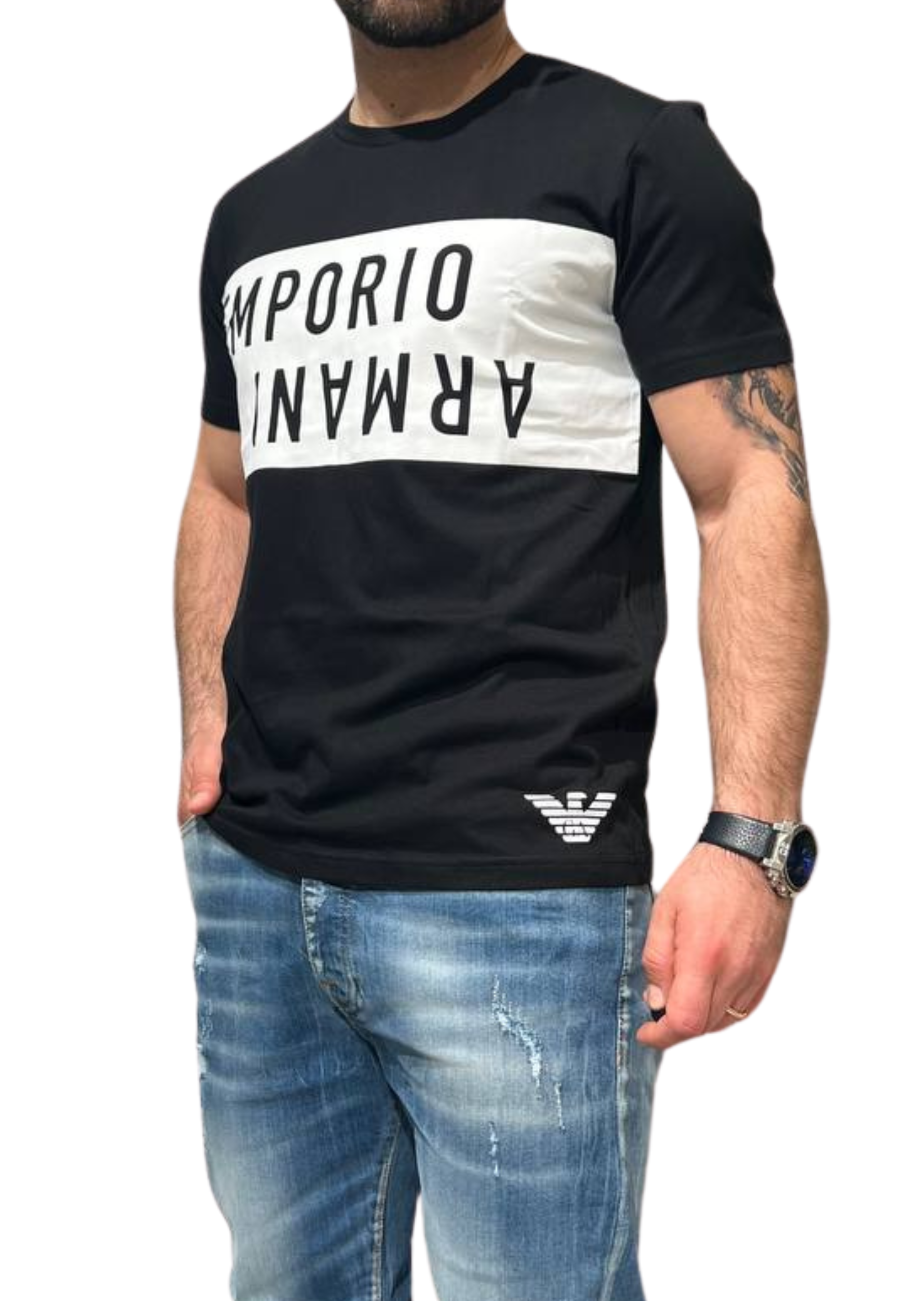 T-shirt uomo Emporio Armani 211818 4R476