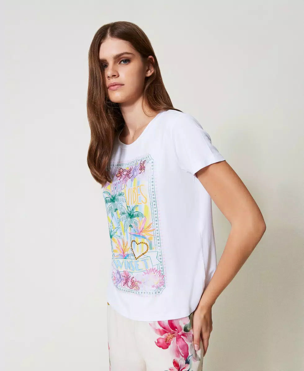 T-shirt donna Twinset 251LB2WCC