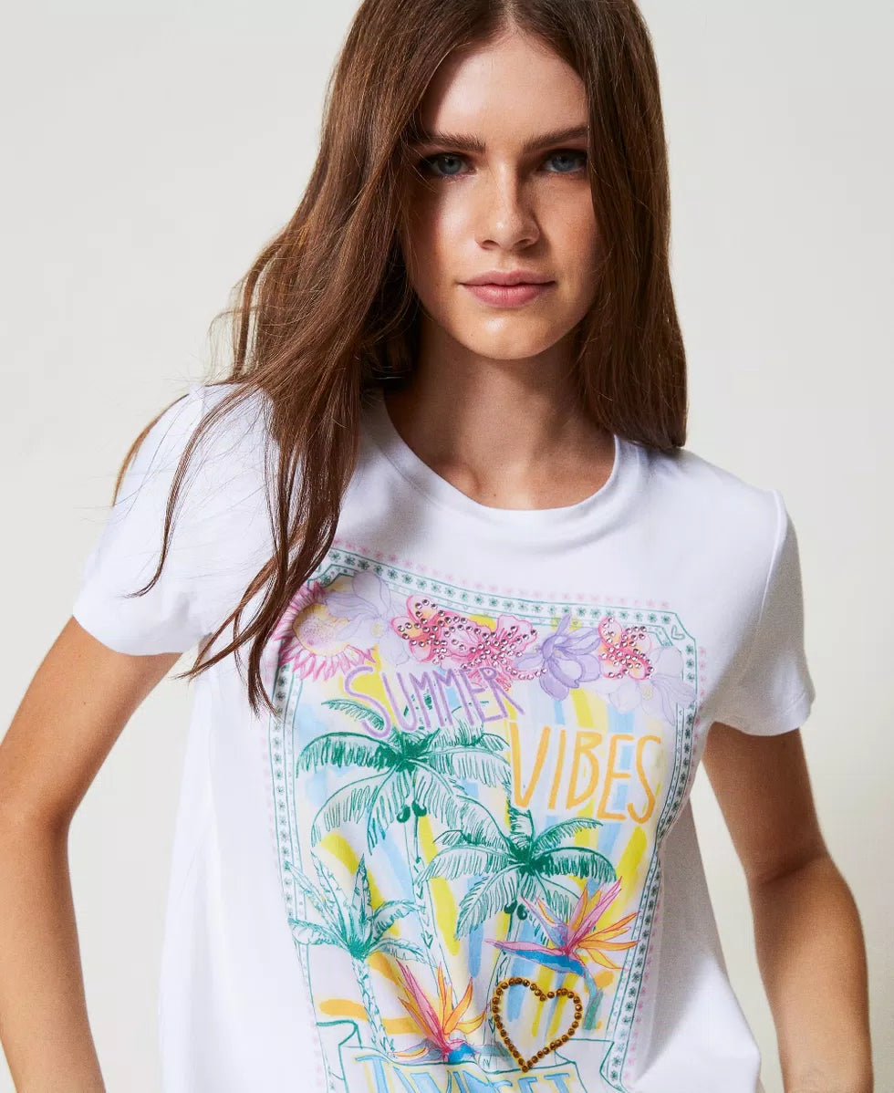 T-shirt donna Twinset 251LB2WCC