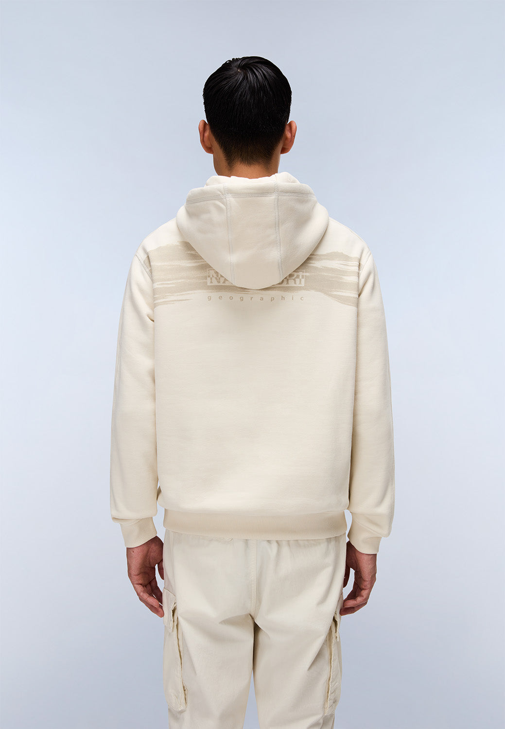 Felpa uomo Napapijri B-BACK GRAPHIC H