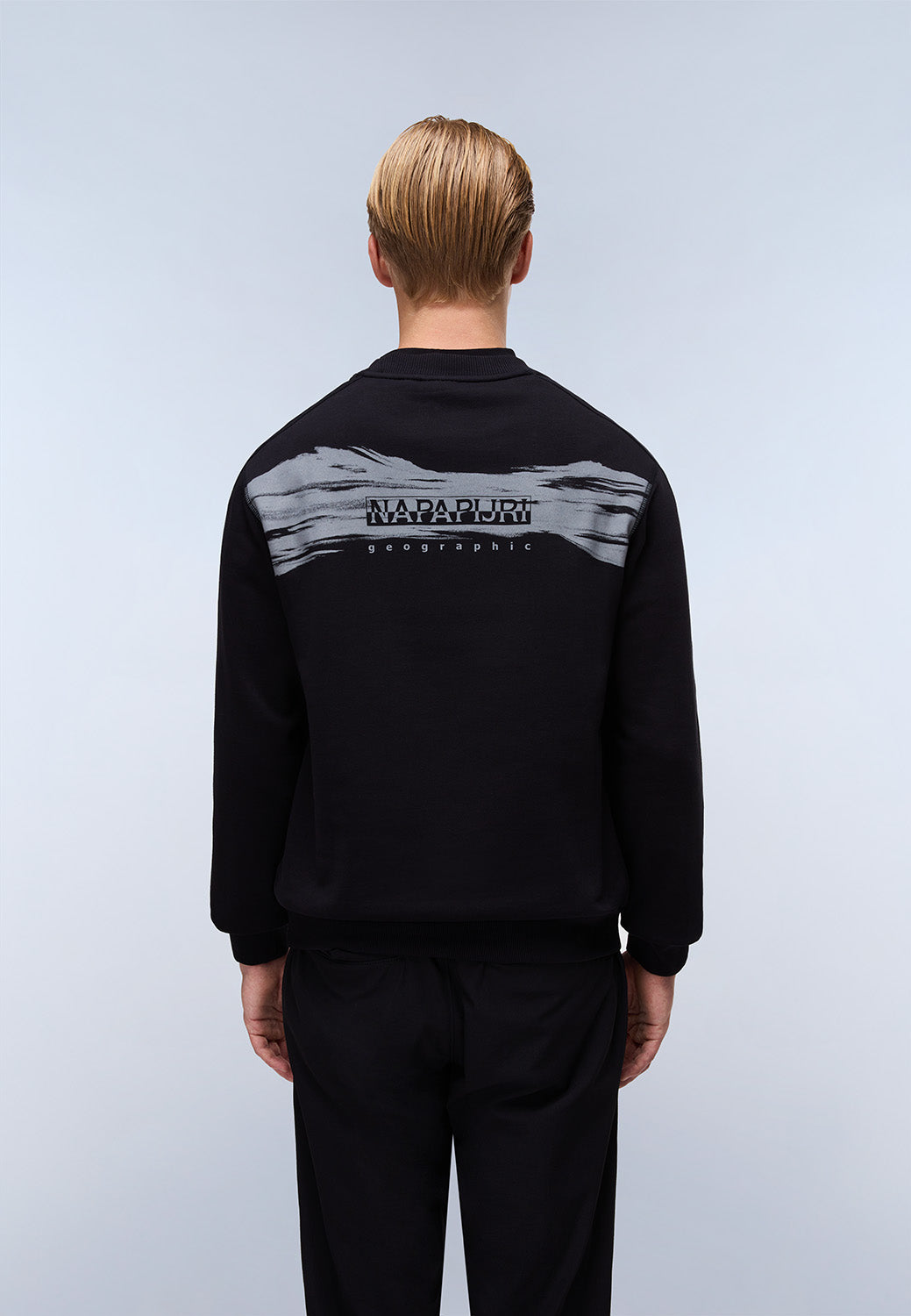 Felpa uomo Napapijri B-BACK GRAPHIC C