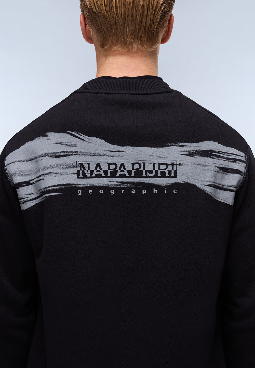 Felpa uomo Napapijri B-BACK GRAPHIC C