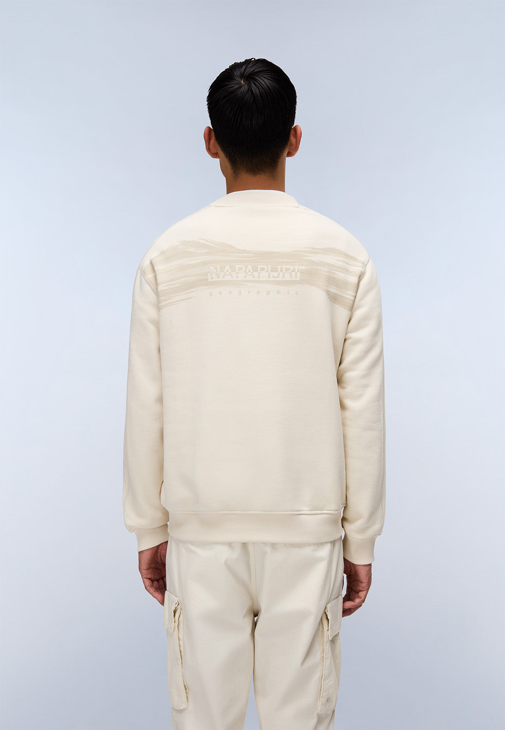 Felpa uomo Napapijri B-BACK GRAPHIC C