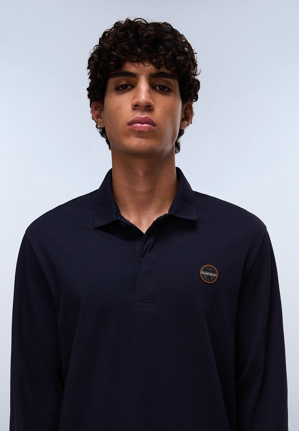 Polo uomo Napapijri E-BADGE LS