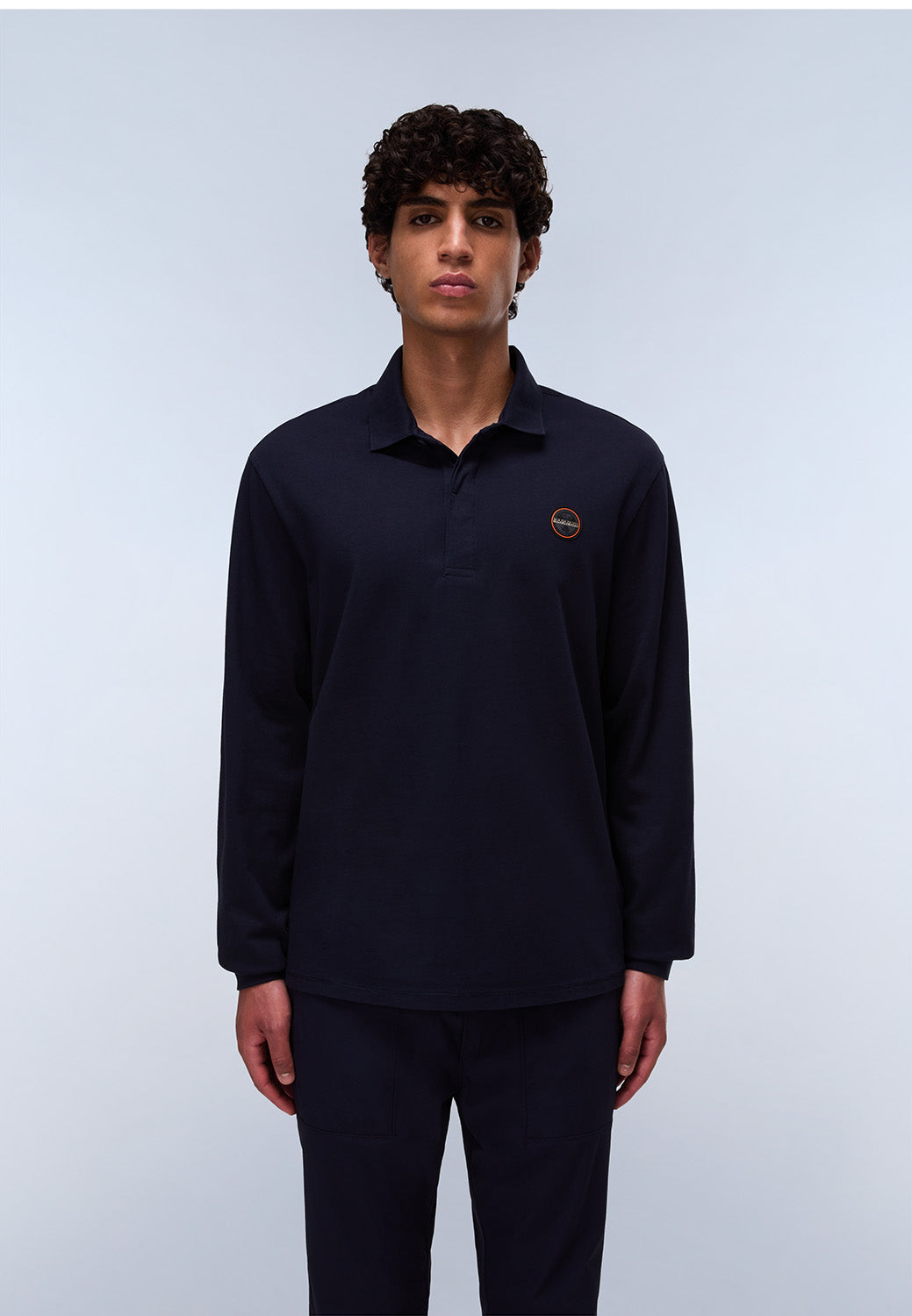 Polo uomo Napapijri E-BADGE LS