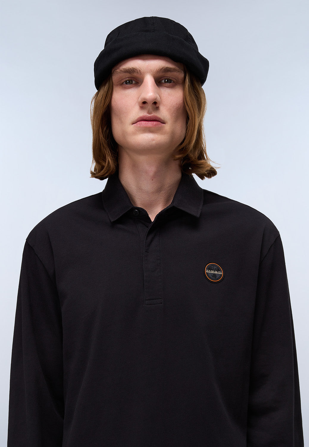 Polo uomo Napapijri E-BADGE LS