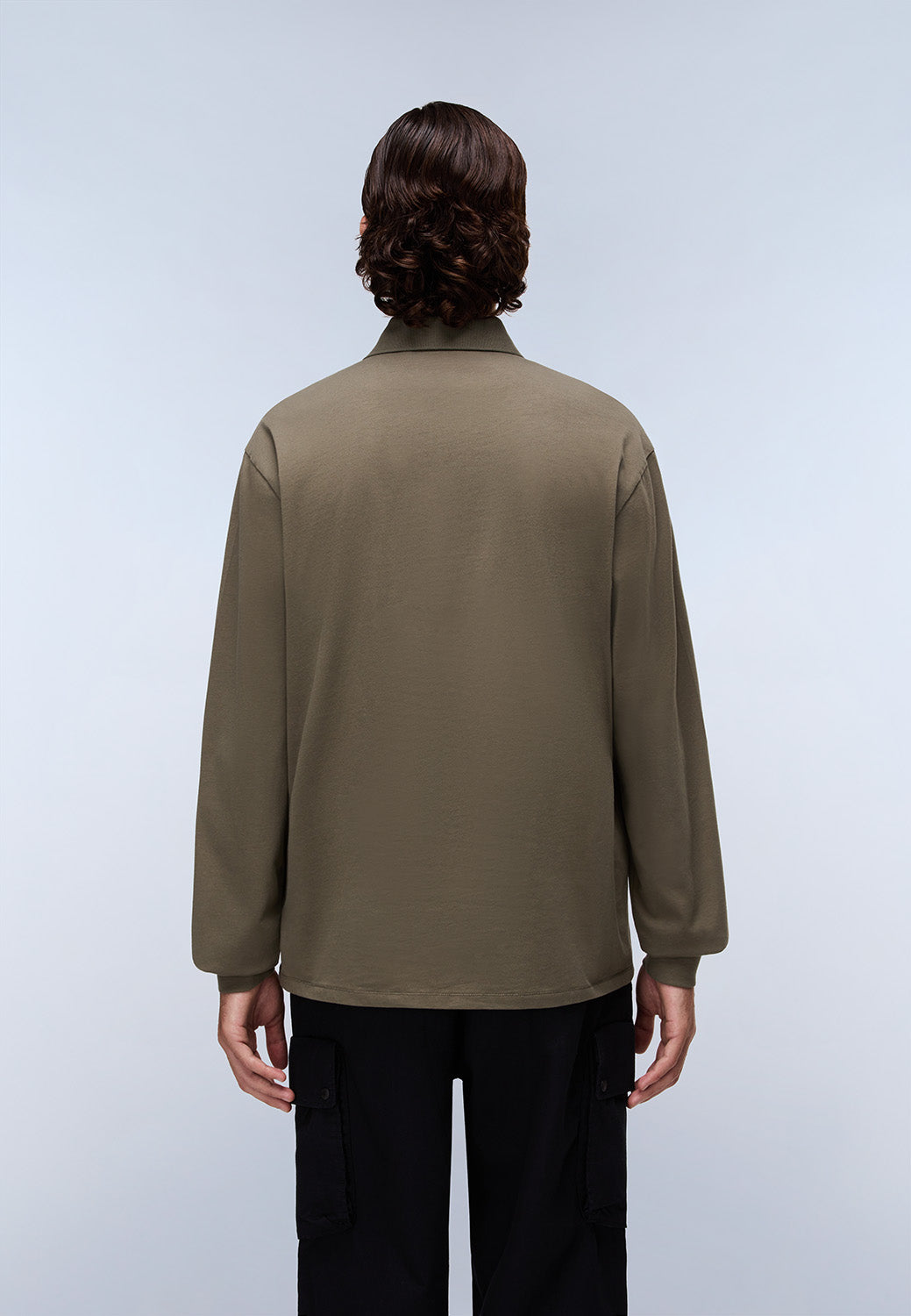 Polo uomo Napapijri E-BADGE LS