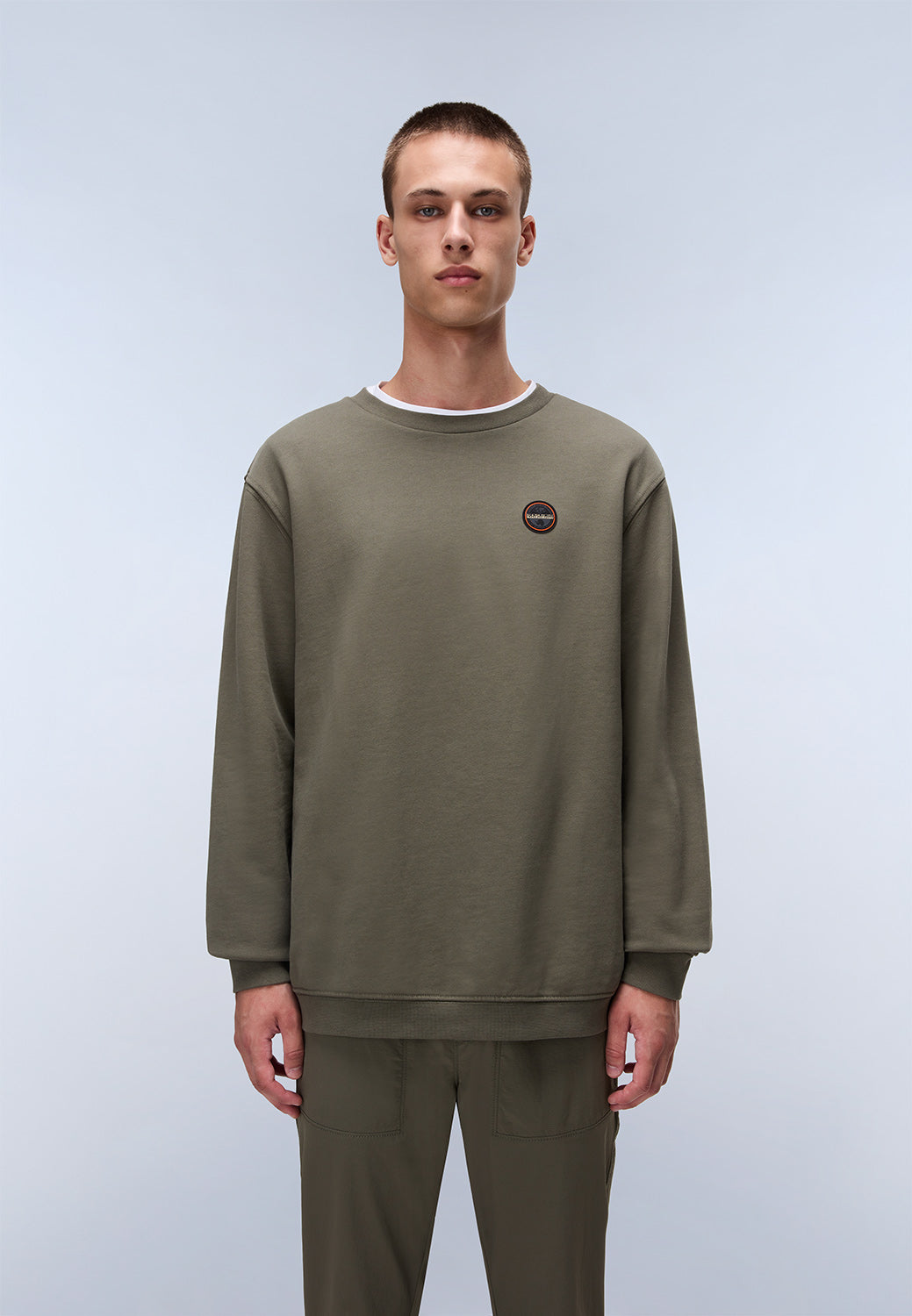 Felpa uomo Napapijri B-BADGE C