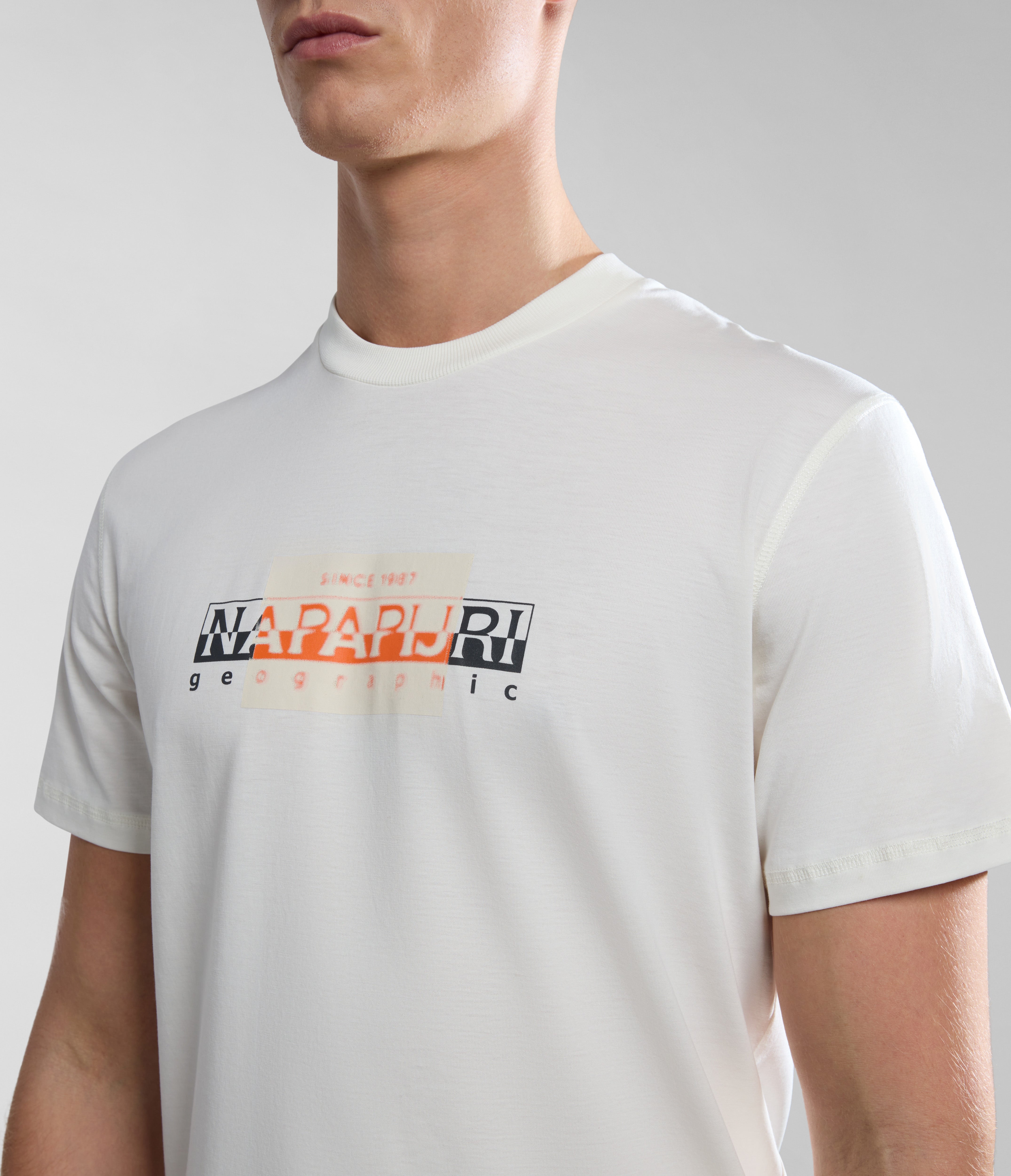 T-shirt uomo Napapijri S-SMALLWOOD