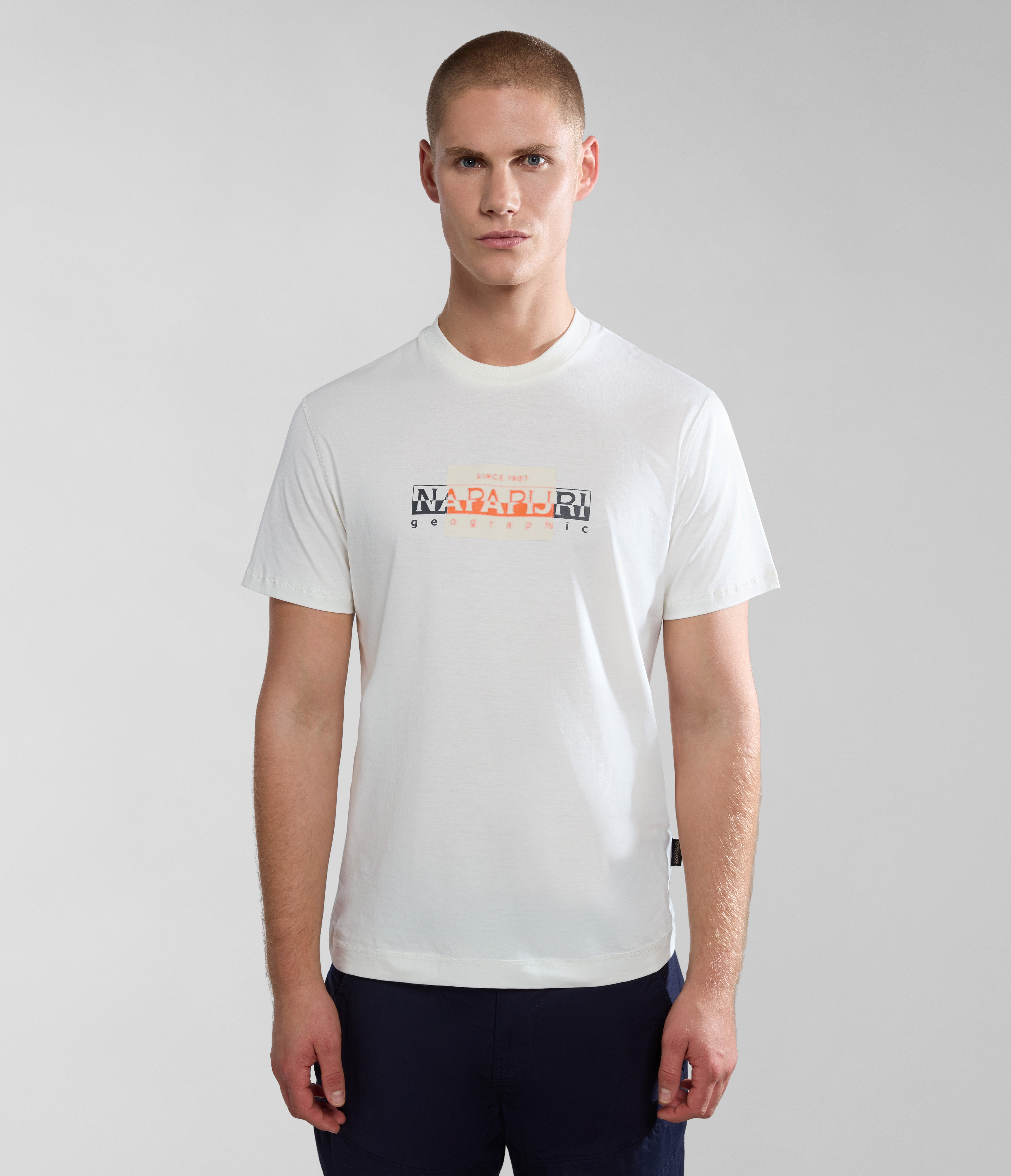T-shirt uomo Napapijri S-SMALLWOOD