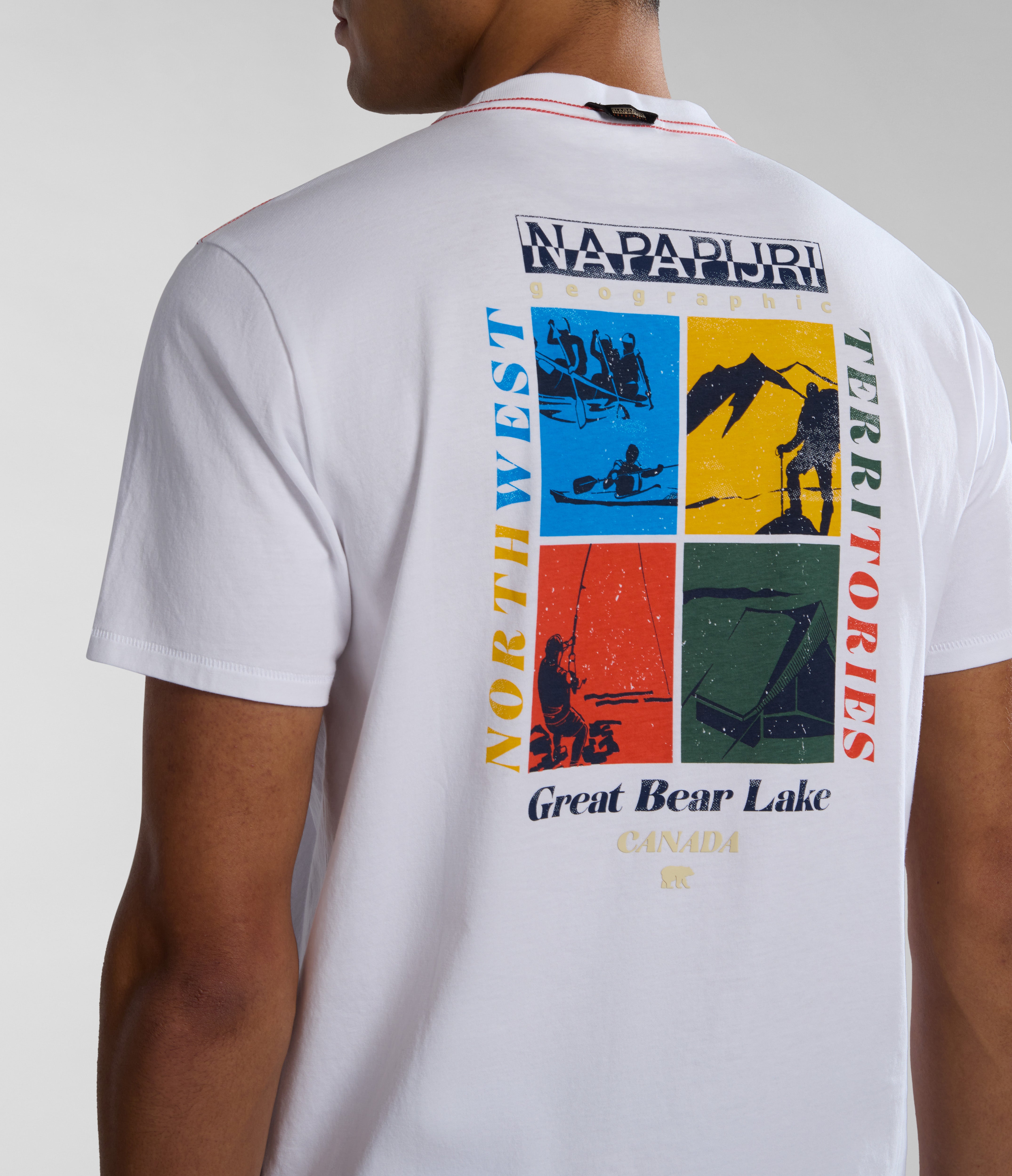 T-shirt uomo Napapijri S-GRAS