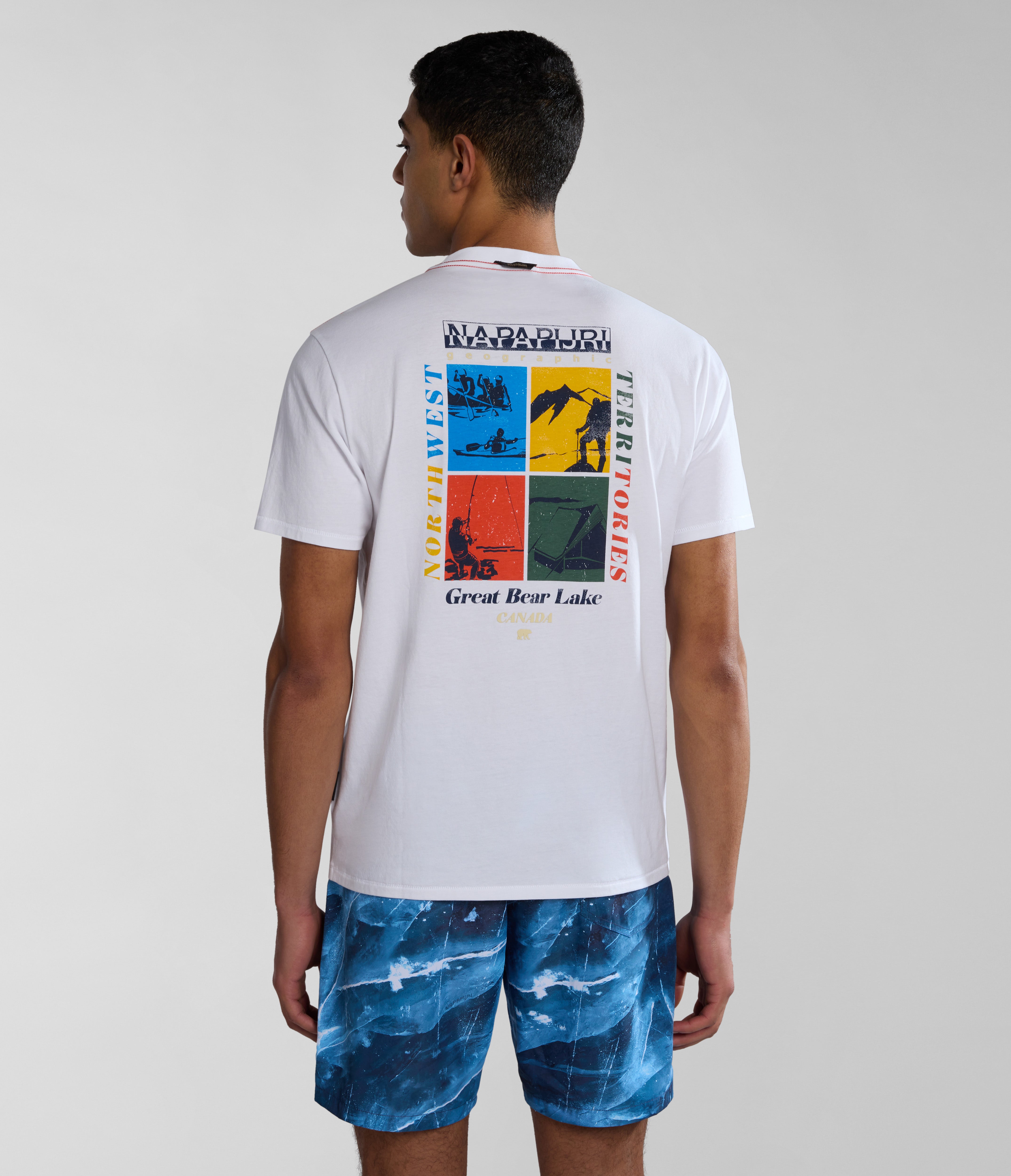 T-shirt uomo Napapijri S-GRAS