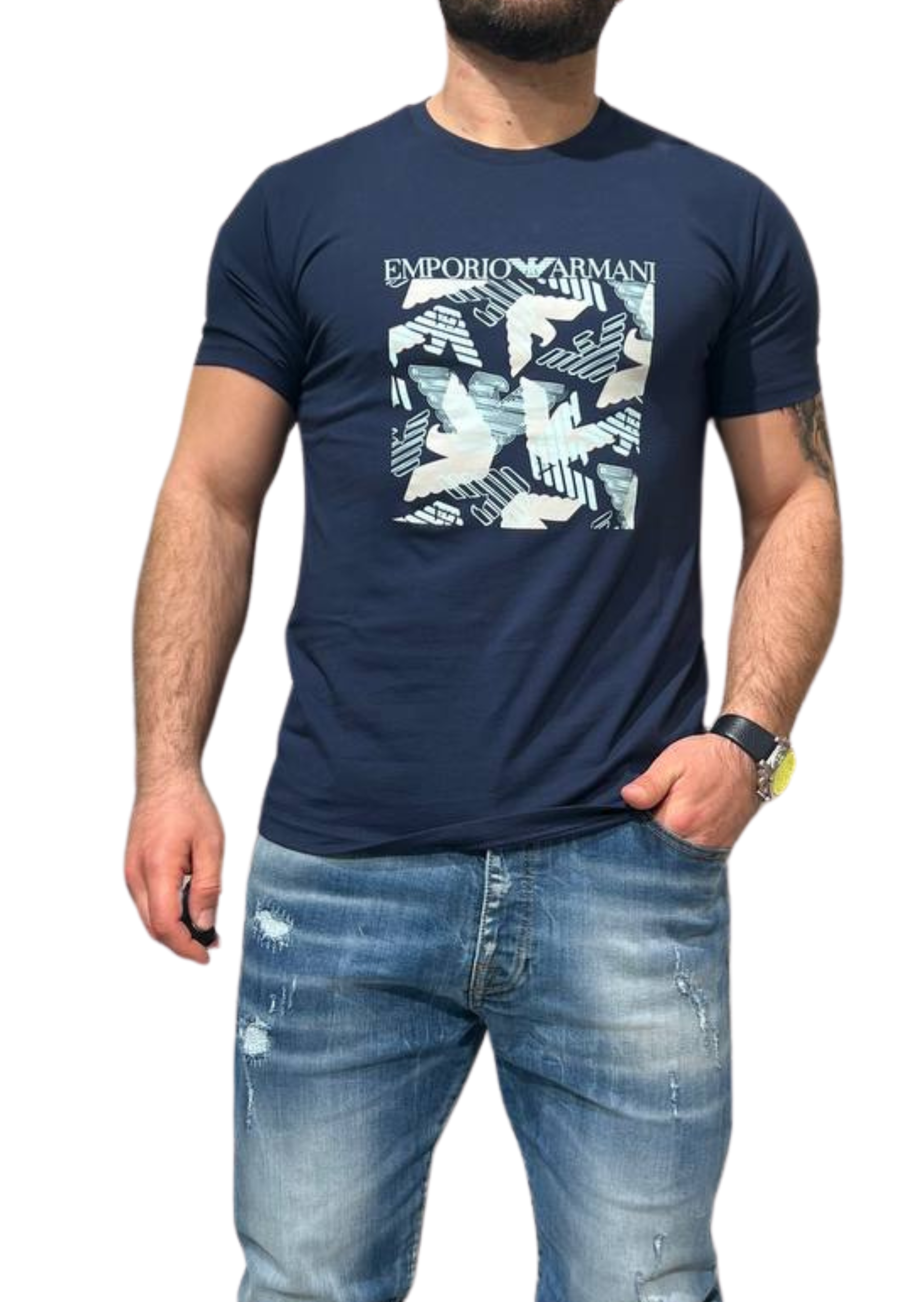 T-shirt uomo Emporio Armani 211818 4R468