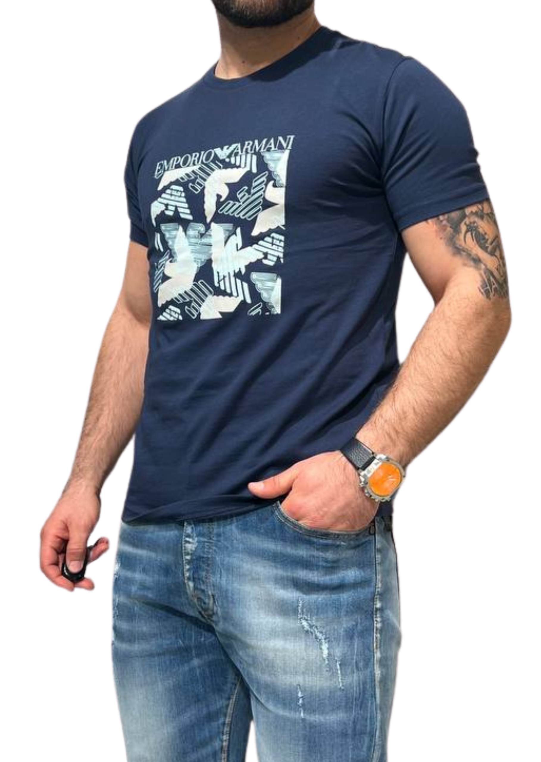 T-shirt uomo Emporio Armani 211818 4R468
