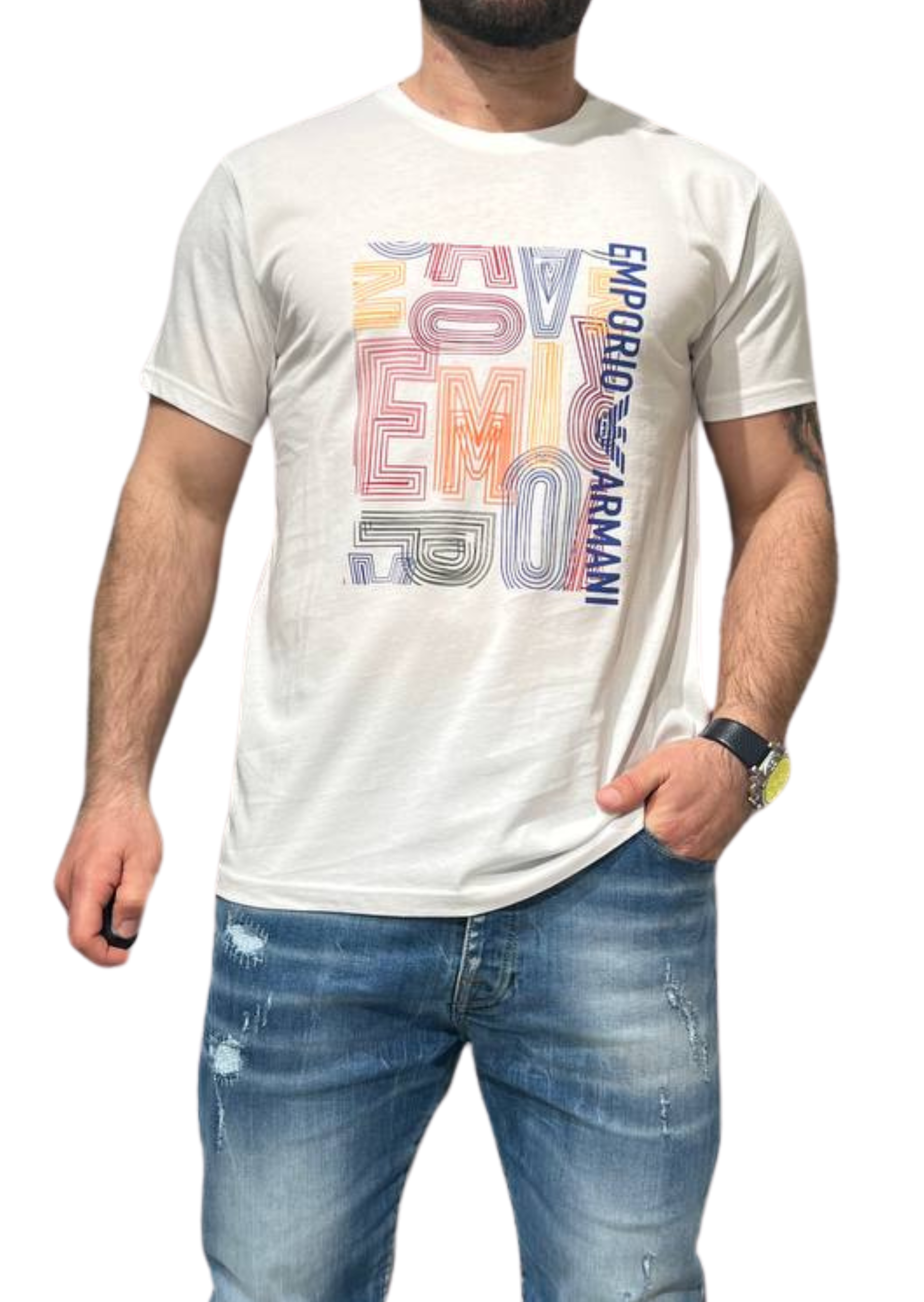 T-shirt uomo Emporio Armani 211818 4R468