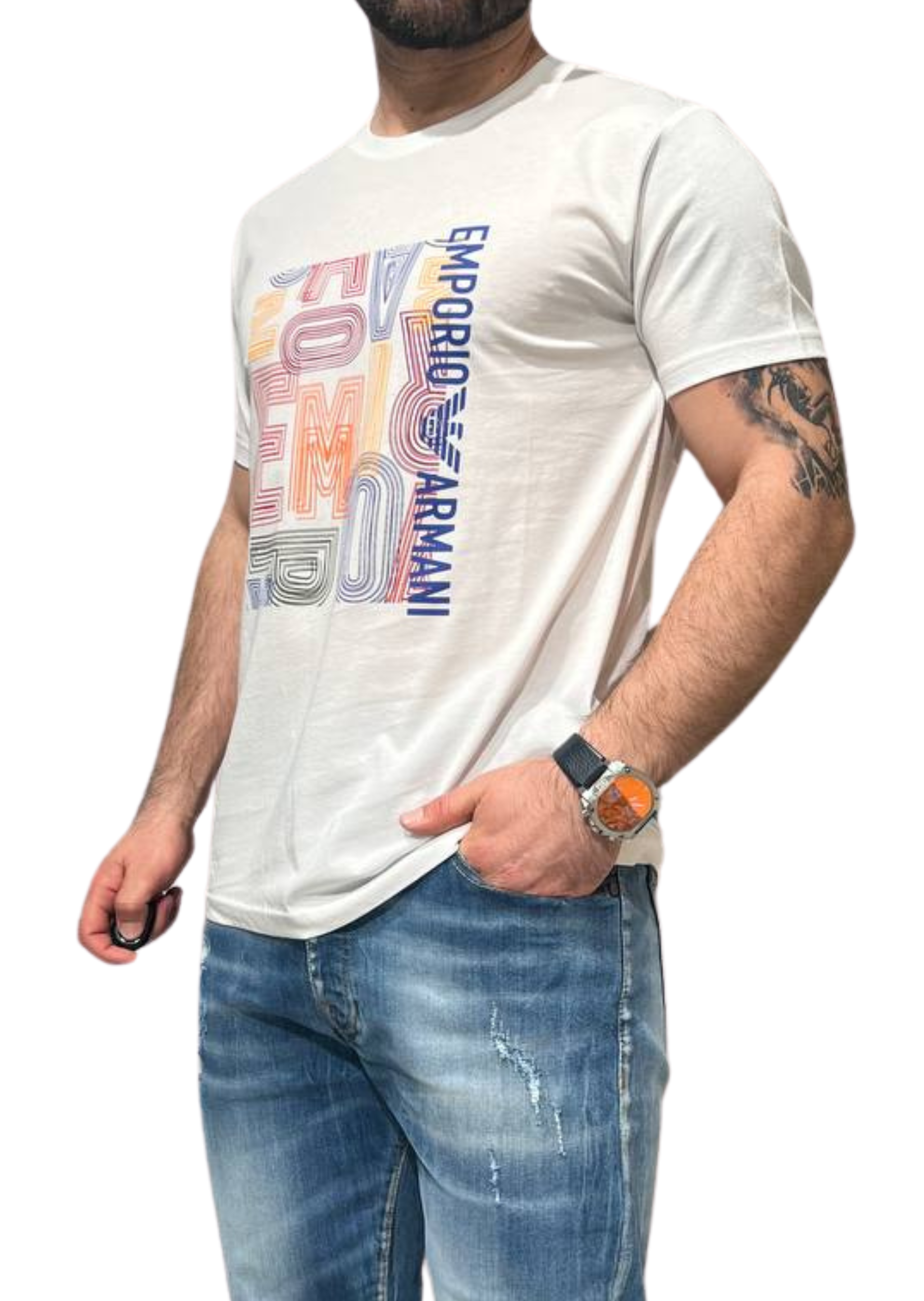 T-shirt uomo Emporio Armani 211818 4R468
