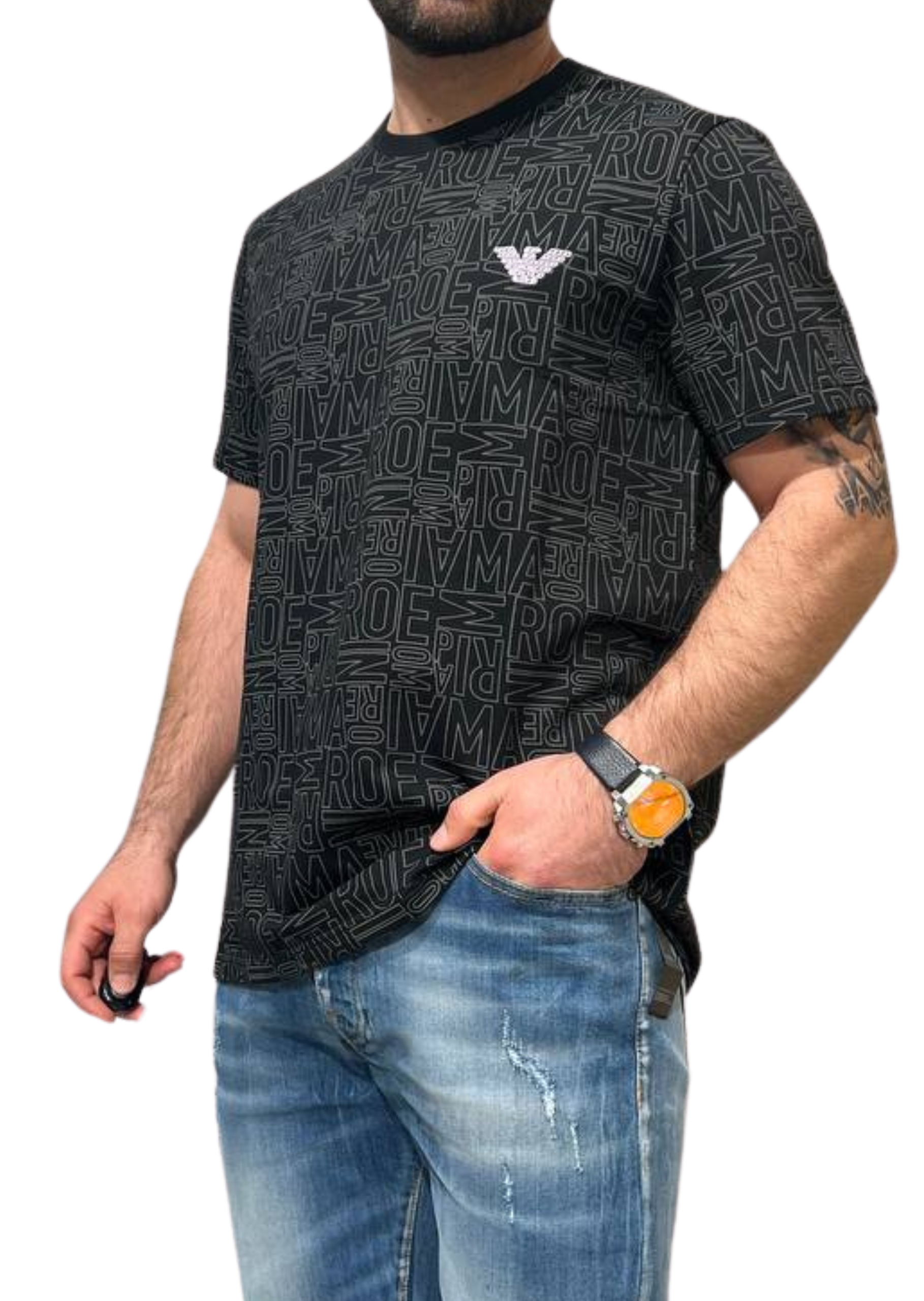 T-shirt uomo Emporio Armani 110853 4R566