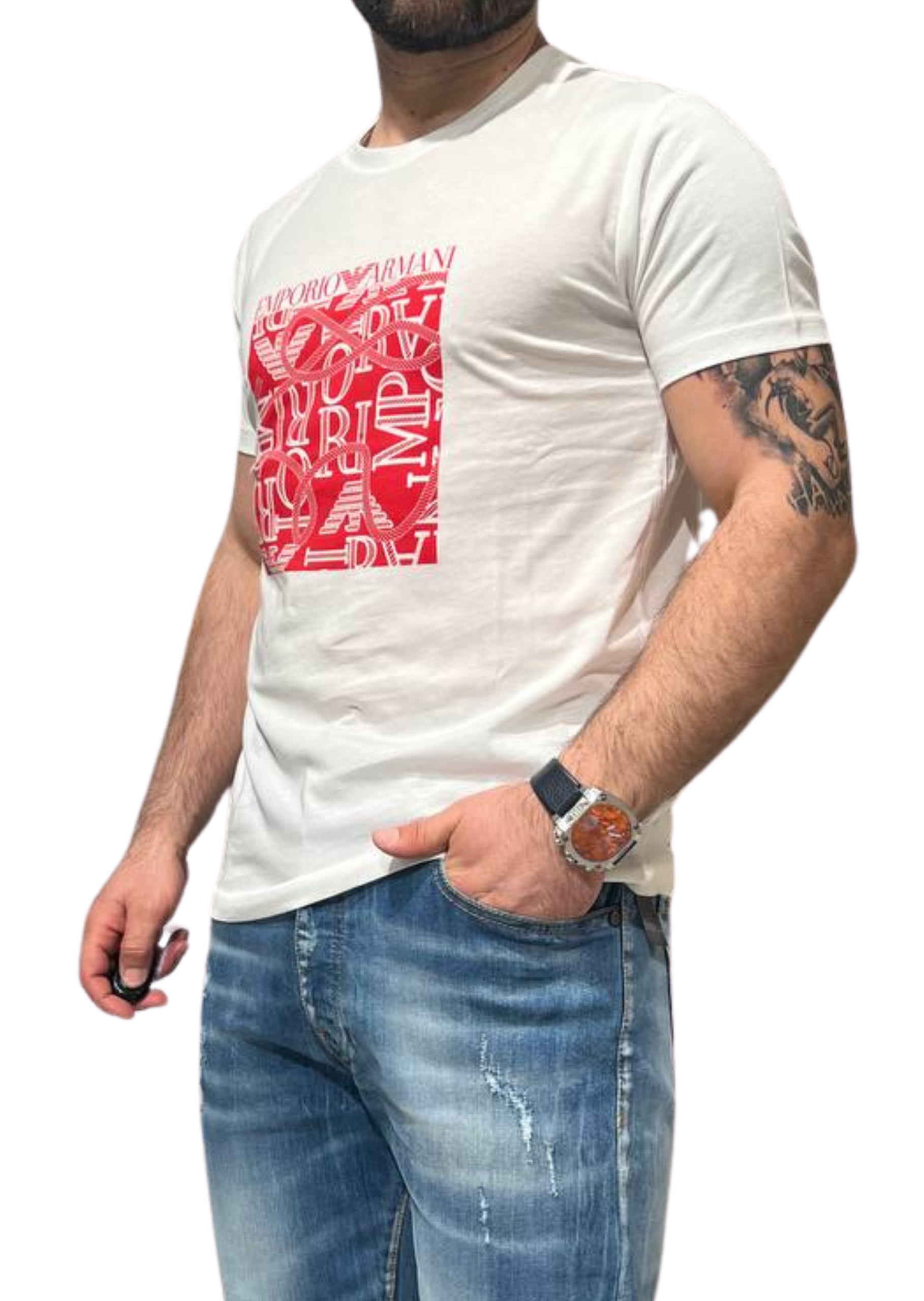 T-shirt uomo Emporio Armani 211818 4R468