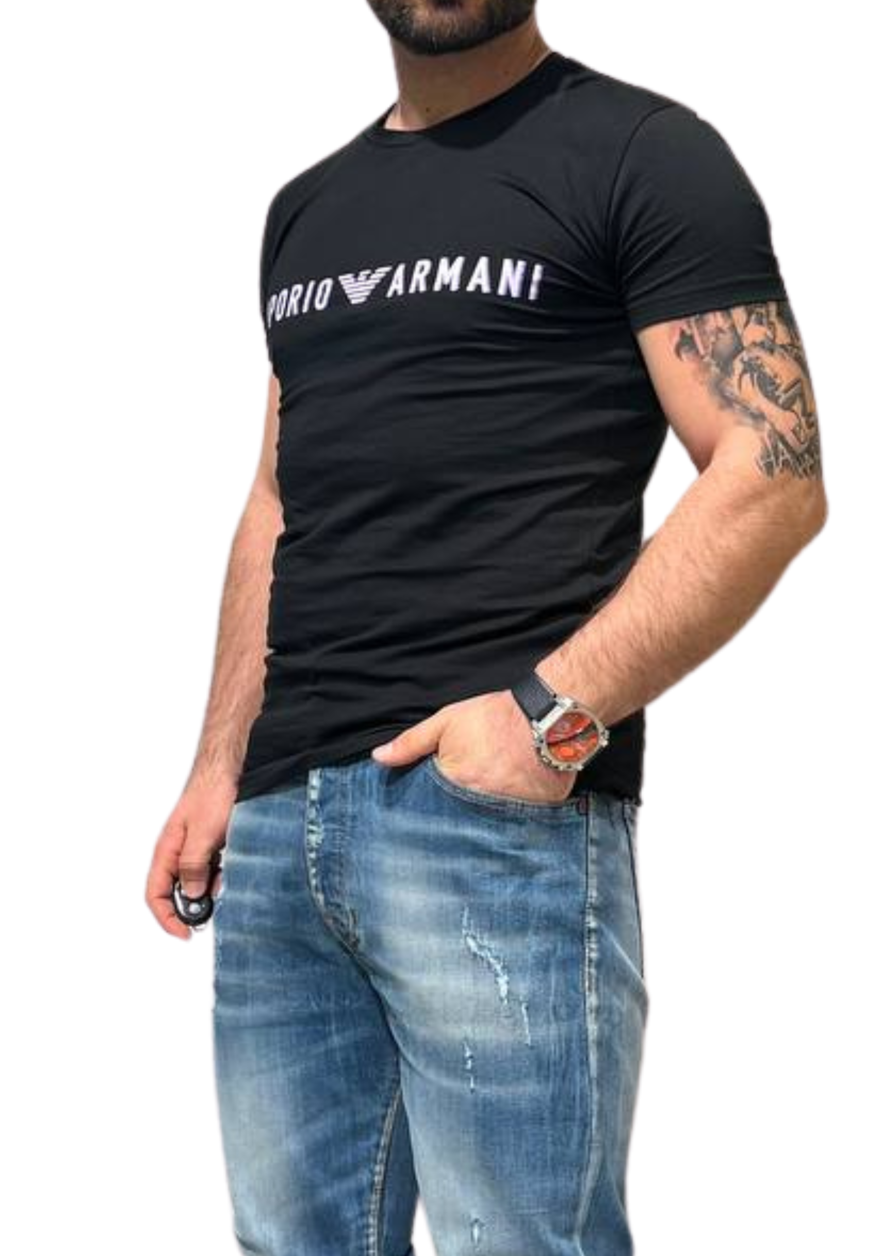 T-shirt uomo Emporio Armani 111035 4R516