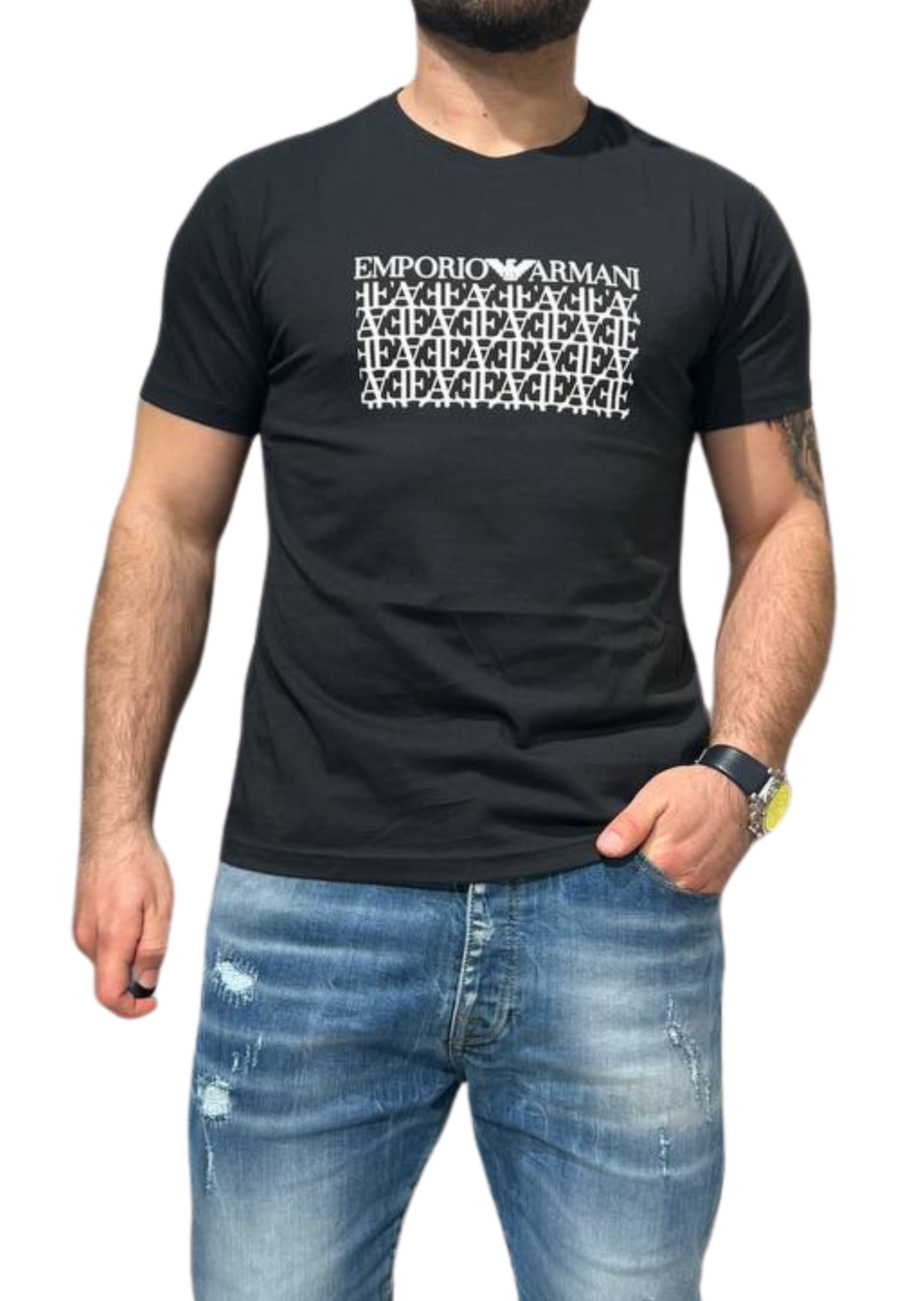 T-shirt uomo Emporio Armani 211818 4R468