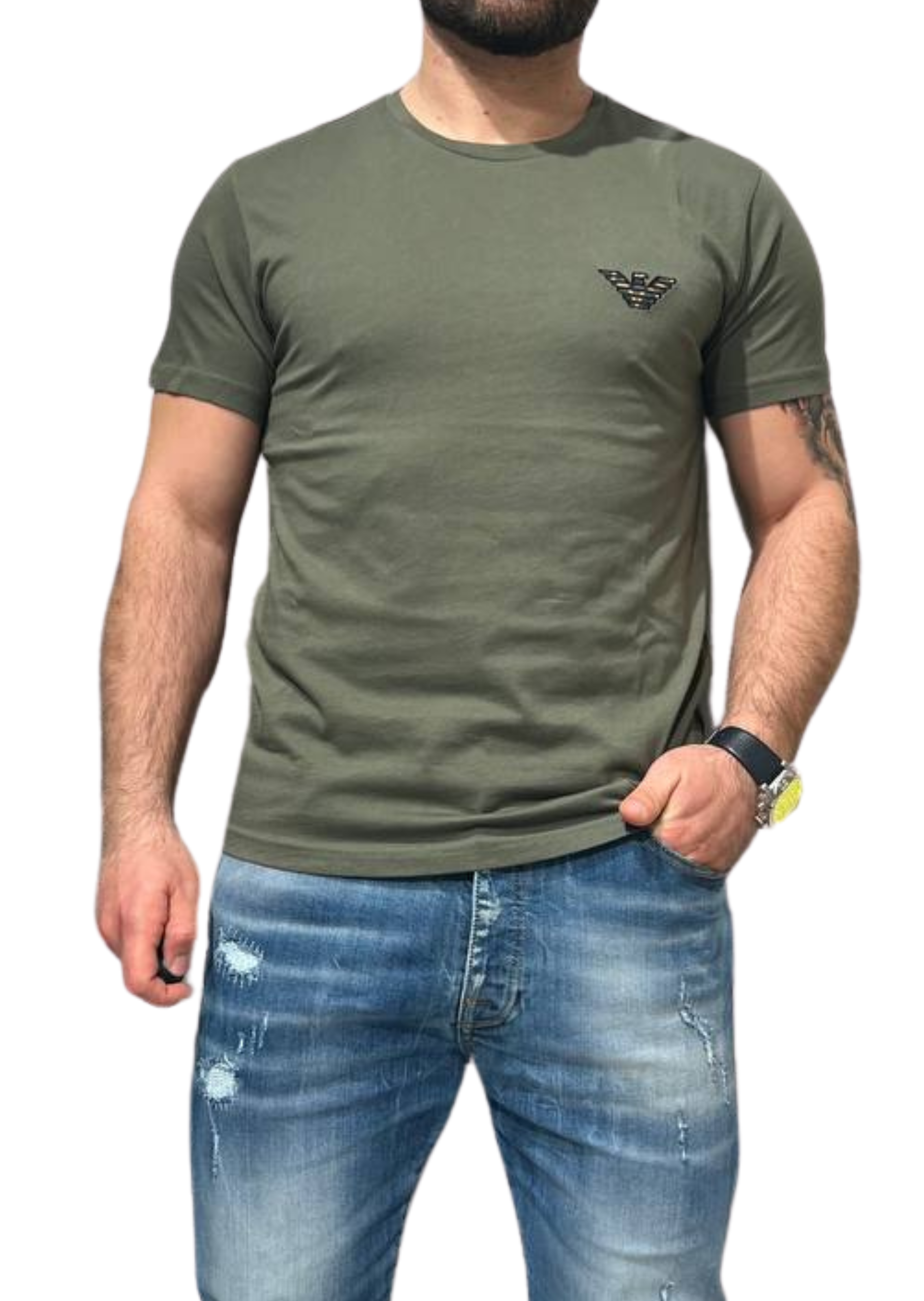 T-shirt uomo Emporio Armani 211818 4R483