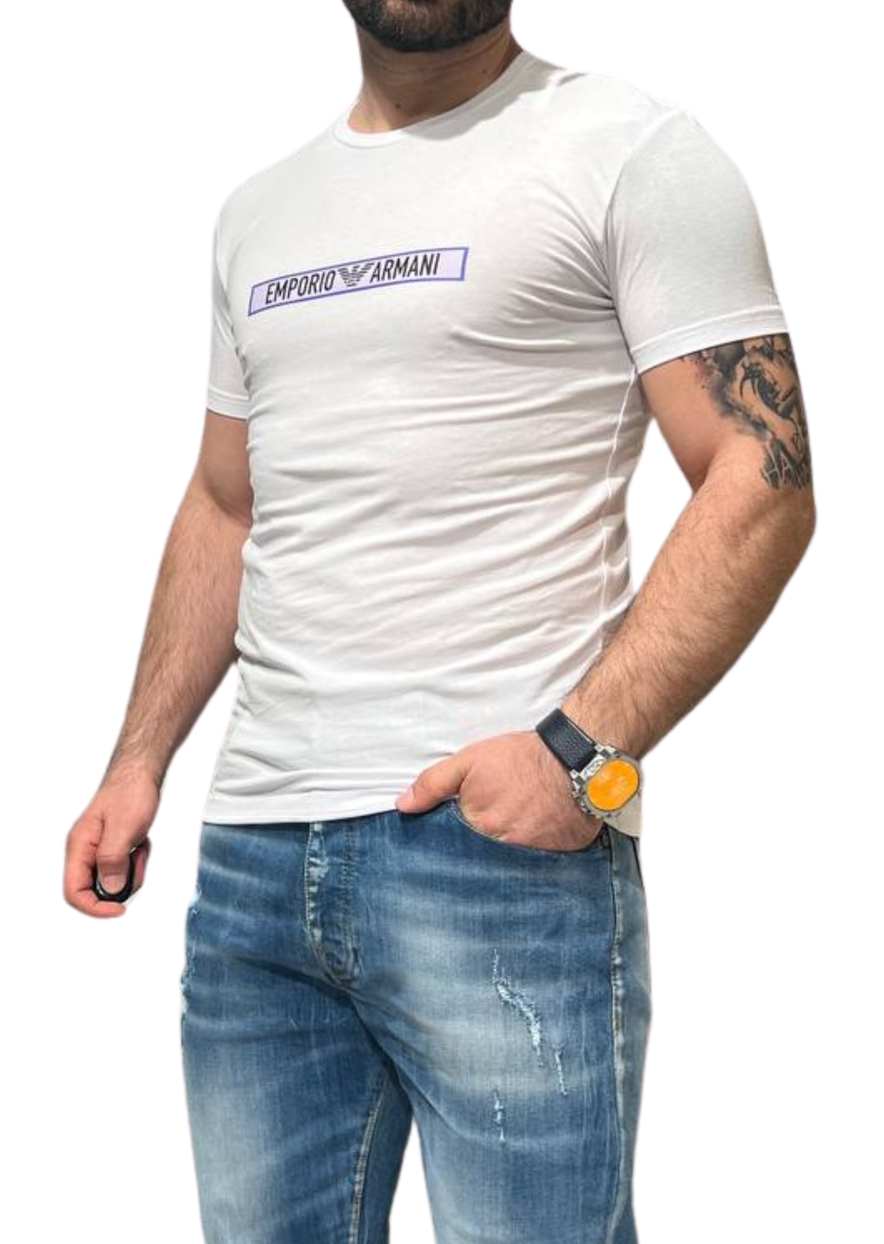 T-shirt uomo Emporio Armani 111035 4R517