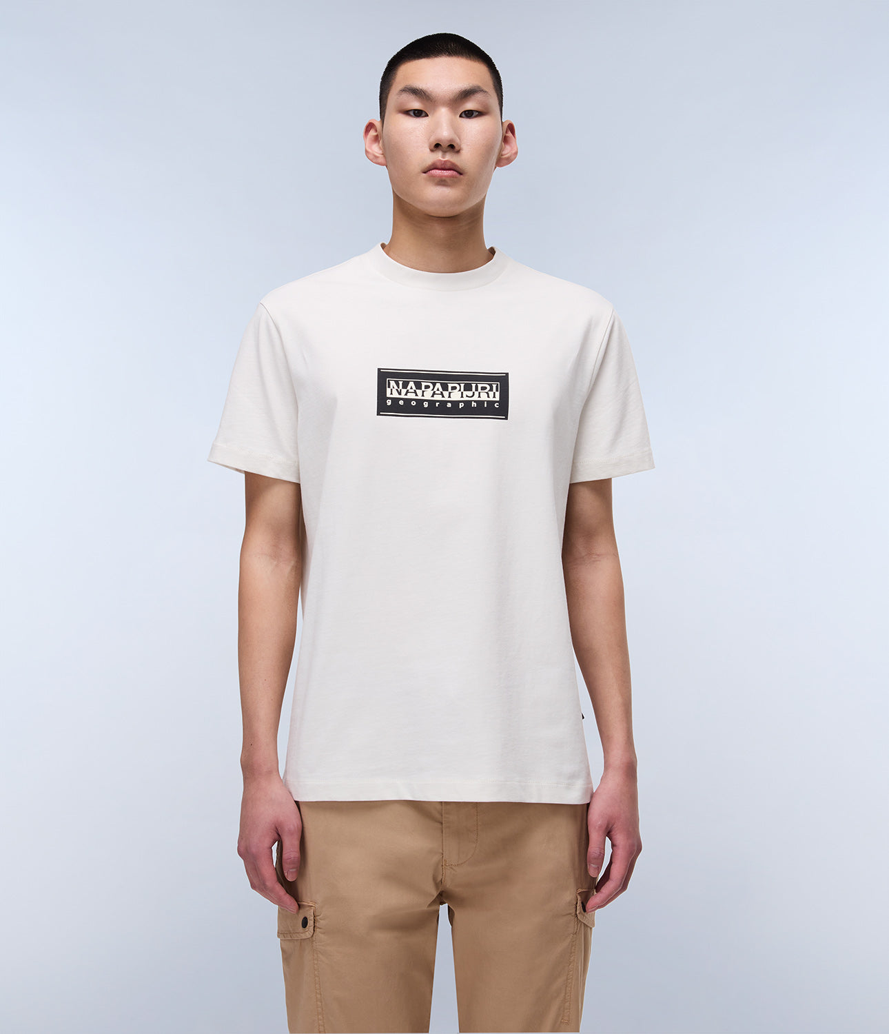T-shirt uomo Napapijri S-BOX LOGO