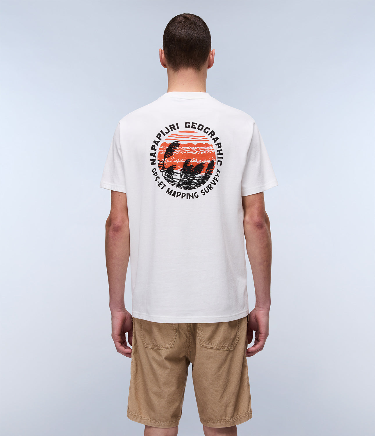 T-shirt uomo Napapijri S-VIGNONI BACK