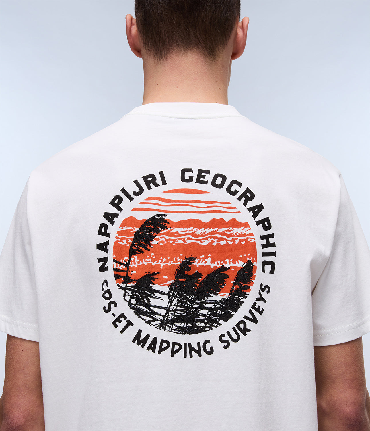 T-shirt uomo Napapijri S-VIGNONI BACK