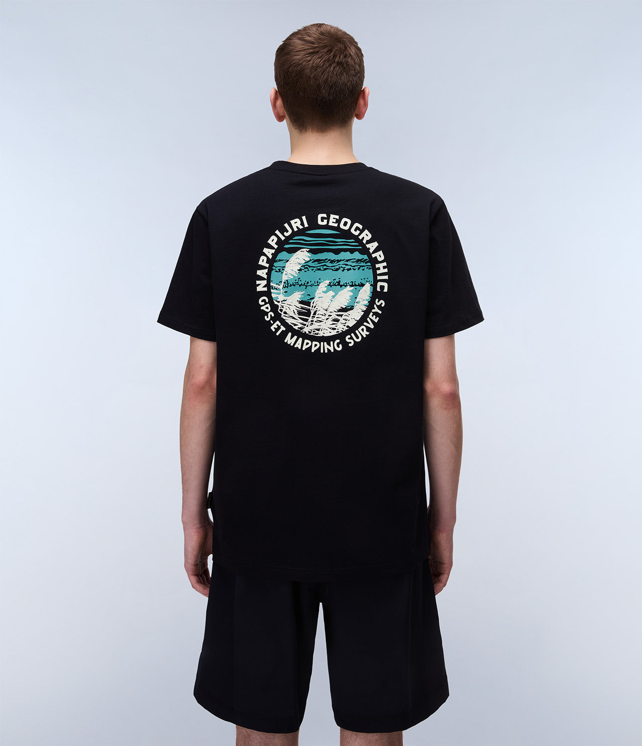 T-shirt uomo Napapijri S-VIGNONI BACK