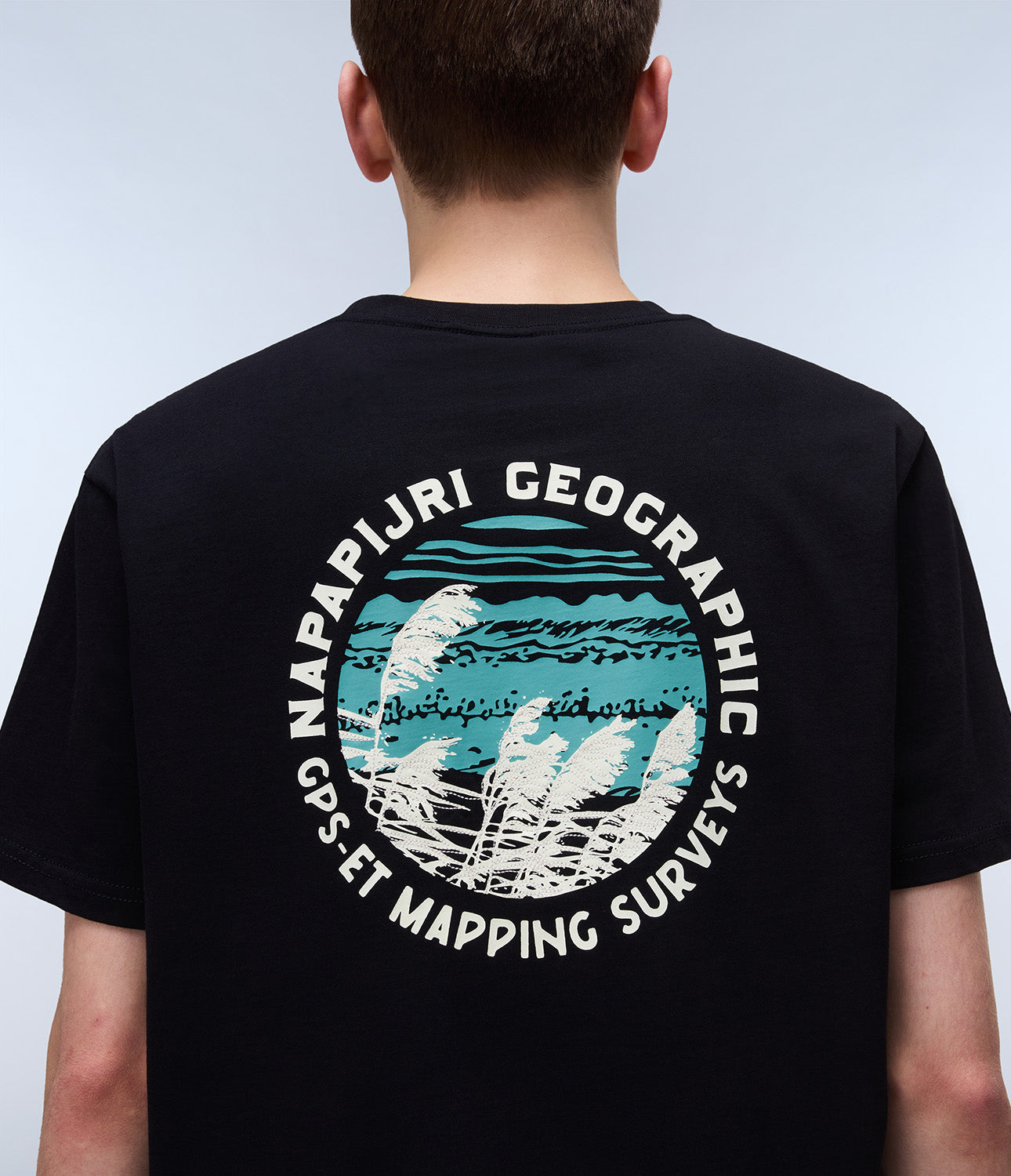 T-shirt uomo Napapijri S-VIGNONI BACK