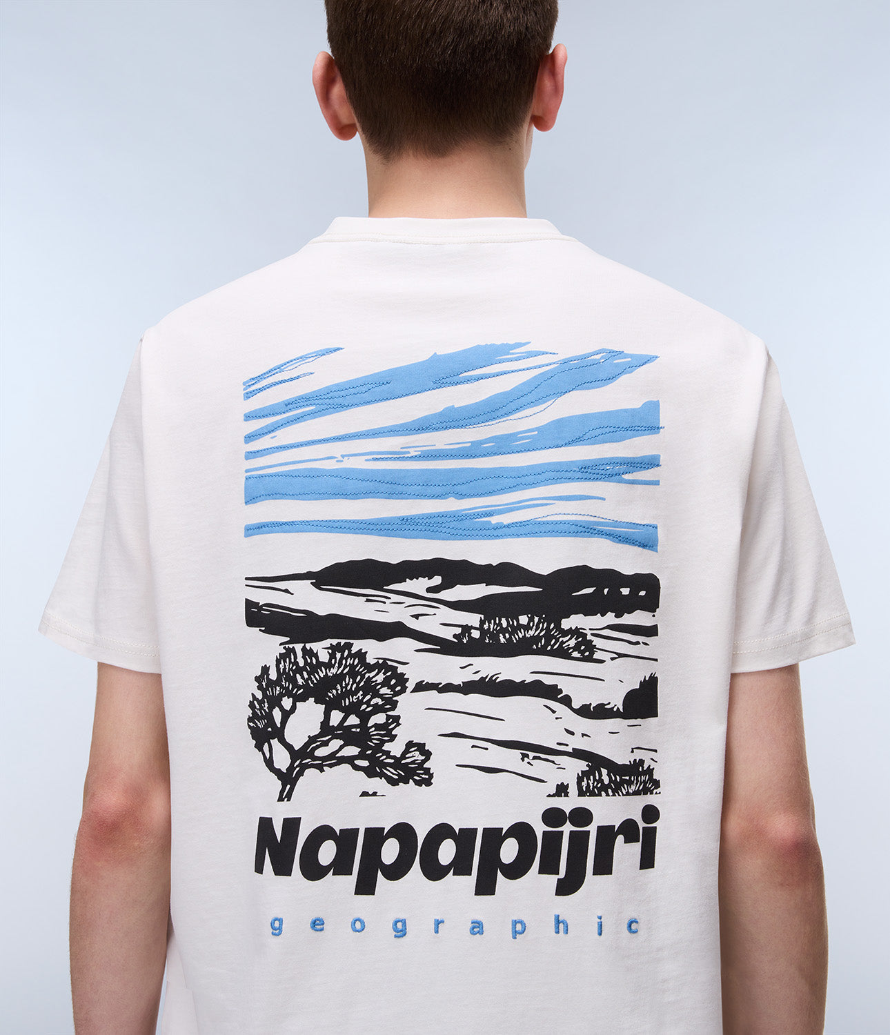 T-shirt uomo Napapijri S-VIGNONI BACK