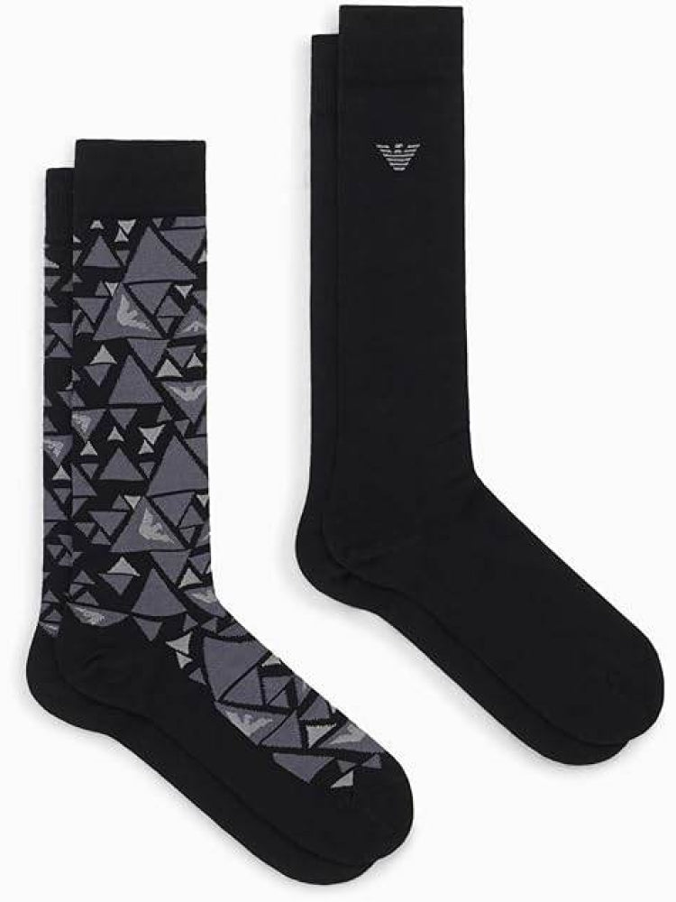 2 pack calze uomo Emporio Armani EM0545 AF18165