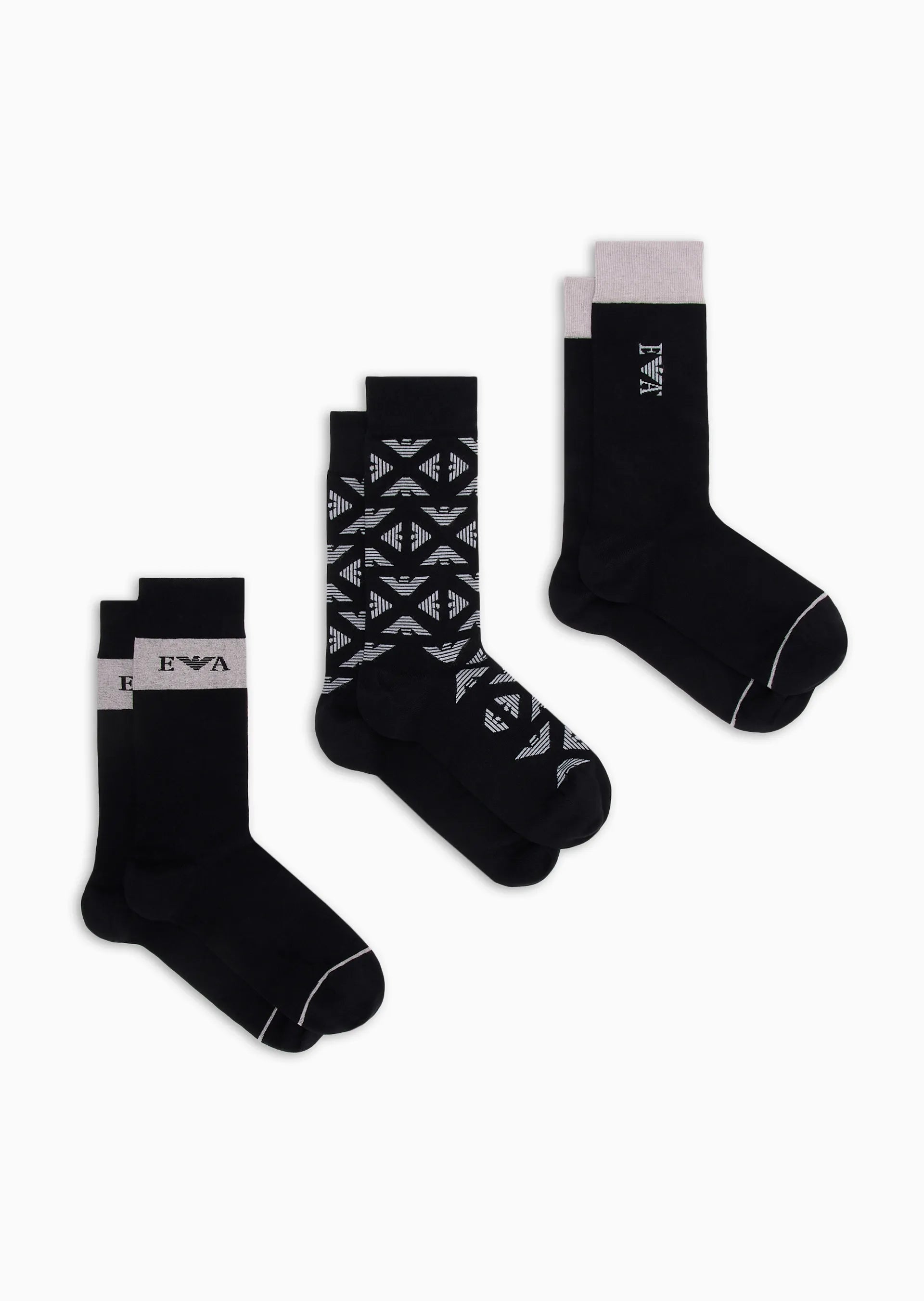 3 pack calze uomo Emporio Armani